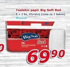 Toaletní papír 3vrstvý Big Soft