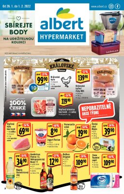 akční leták Albert 26.1.2022-1.2.2022