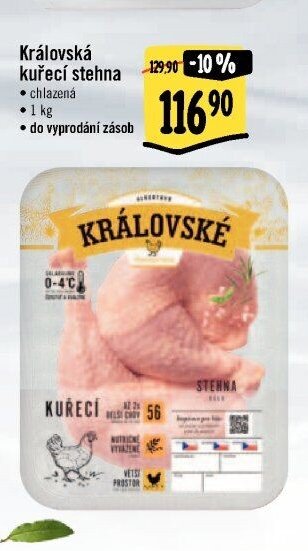 Královská kuřecí stehna