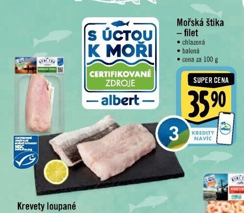 Mořská štika – filet