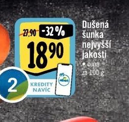 Dušená šunka nejvyšší jakosti
