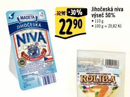 Jihočeská niva výseč 50%