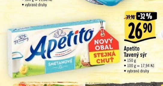 Apetito Tavený sýr