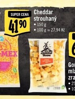Cheddar strouhaný