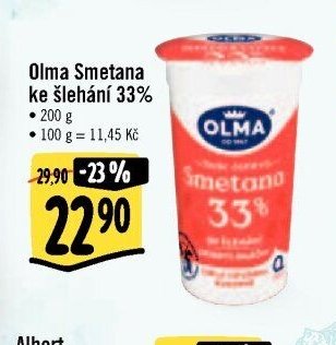 Olma Smetana ke šlehání 33%