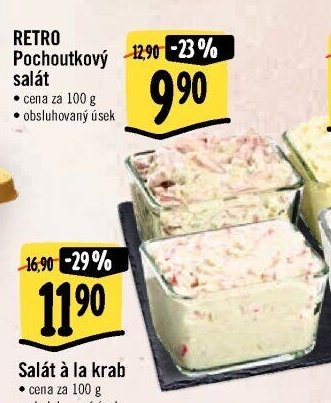 RETRO Pochoutkový salát