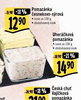 Pomazánka česnekovo-sýrová