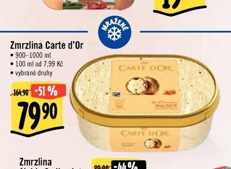 Zmrzlina Carte d'Or