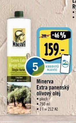 Minerva Extra panenský olivový olej