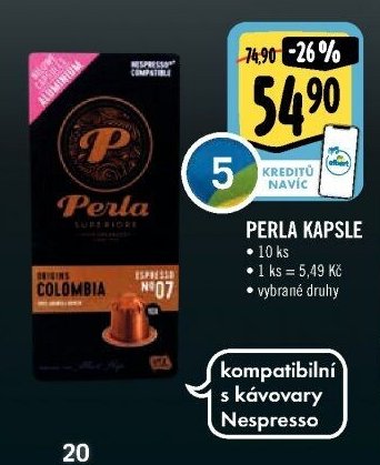 PERLA KAPSLE