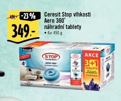 Ceresit Stop vlhkosti Aero 360° náhradní tablety