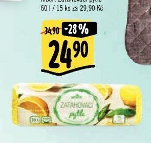 Albert Zatahovací pytle s vůní 35 l / 20 ks