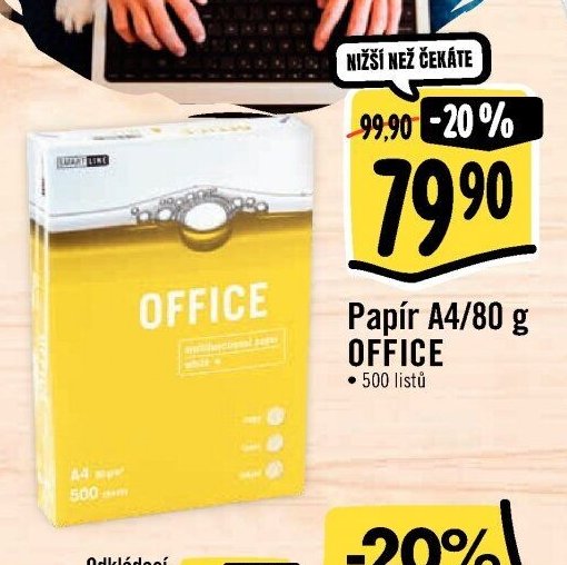 Papír A4/80 g OFFICE