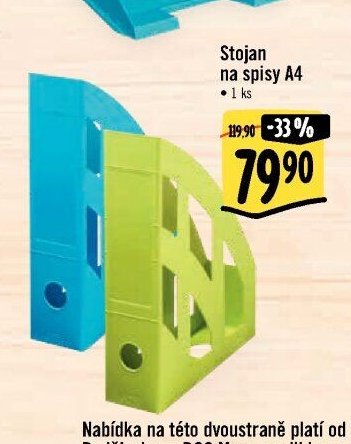 Stojan na spisy A4