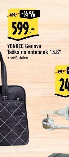 YENKEE Genova Taška na notebook 15.6