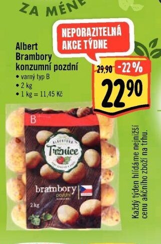 Albert Brambory konzumní pozdní