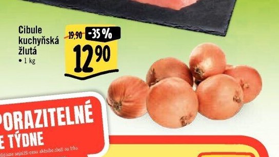 Cibule kuchyňská žlutá