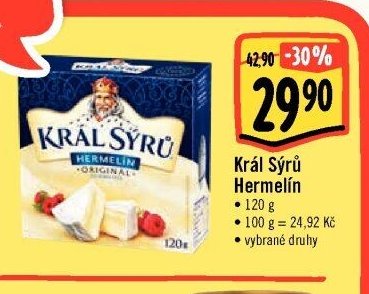 Král Sýrů Hermelín