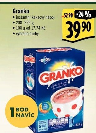 Instantní kakao Granko