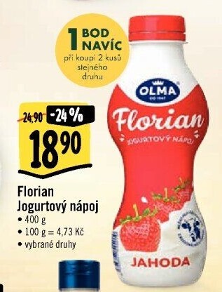 Jogurtový nápoj Florian Olma