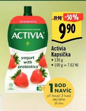 Kapsička Activia Danone