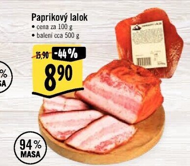 Paprikový lalok Kostelecké uzeniny