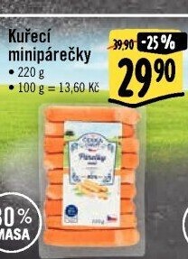 Párečky kuřecí mini Česká chuť