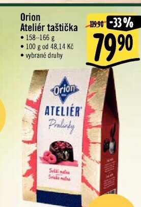 Pralinky Ateliér Orion