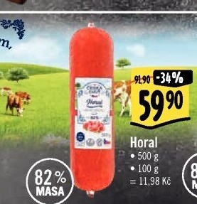 Salám Horal Česká chuť