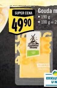 Sýr Gouda mladá 48% De Zaanse Hoeve