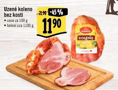 Uzené koleno bez kosti Krásno