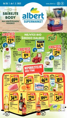 akční leták Albert 26.1.2022-1.2.2022