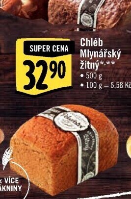 Chléb Mlynářský žitný Albert