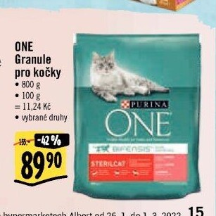 Granule pro kočky One Purina