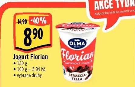 Jogurt smetanový Florian Olma