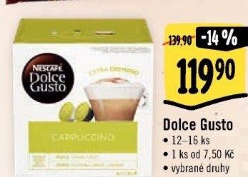 Kapsle Dolce Gusto Nescafé