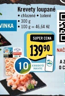 Krevety loupané Albert