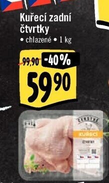 Kuřecí čtvrtky Albert