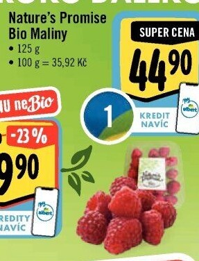 Maliny bio Nature'