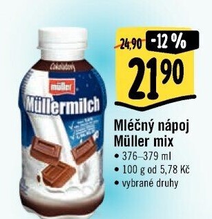 Nápoj mléčný Müllermilch Müller