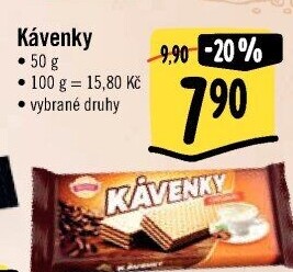 Oplatky Kávenky Sedita