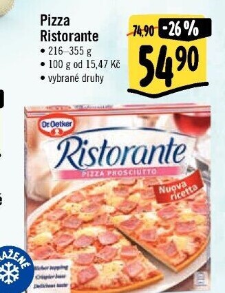 Pizza mražená Ristorante Dr. Oetker