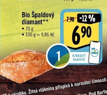 Špaldové pečivo bio