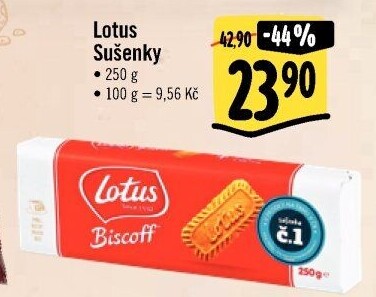 Sušenky Biscoff Lotus