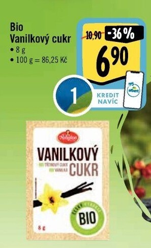 Vanilkový cukr bio Amylon
