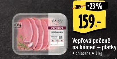 Vepřová pečeně na kámen Albert