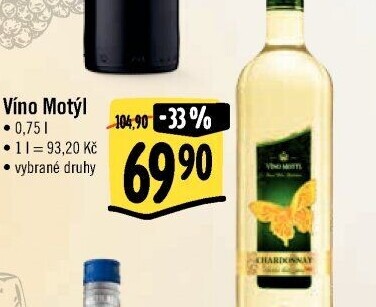 Vína Motýl Víno Mikulov