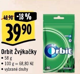 Žvýkačky Orbit