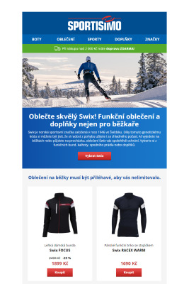 akční leták Sportisimo 23.1.2022-28.1.2022