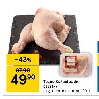 Tesco Kuřecí zadní čtvrtky